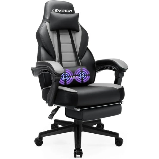 Gaming Chair with Footrest