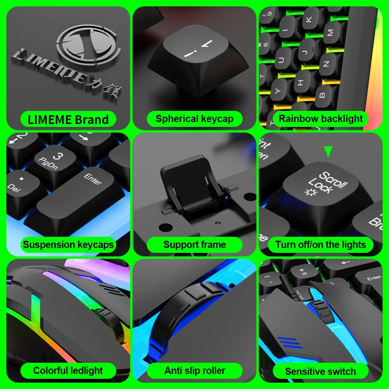 Wired RGB Gaming Keyboard